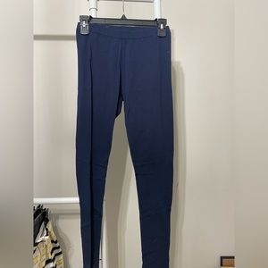 Girls Navy Leggings